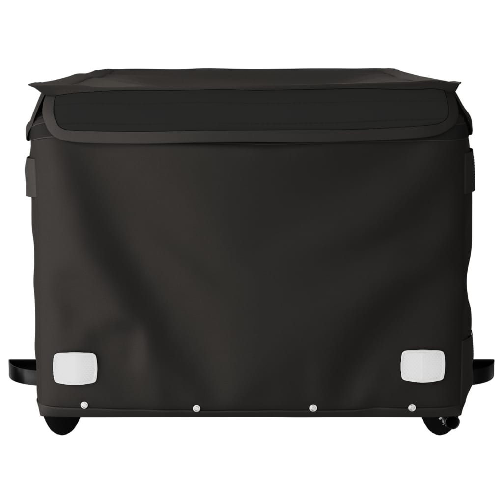 vidaXL Bike Trailer Black 45 kg Iron