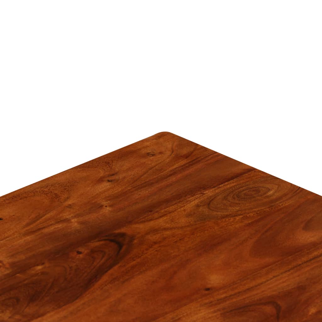 vidaXL Coffee Table Solid Acacia Wood Honey Finish 100x50x30 cm