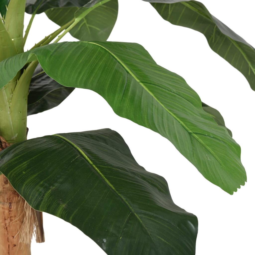 vidaXL Artificial Banana Tree 18 Leaves 150 cm Green