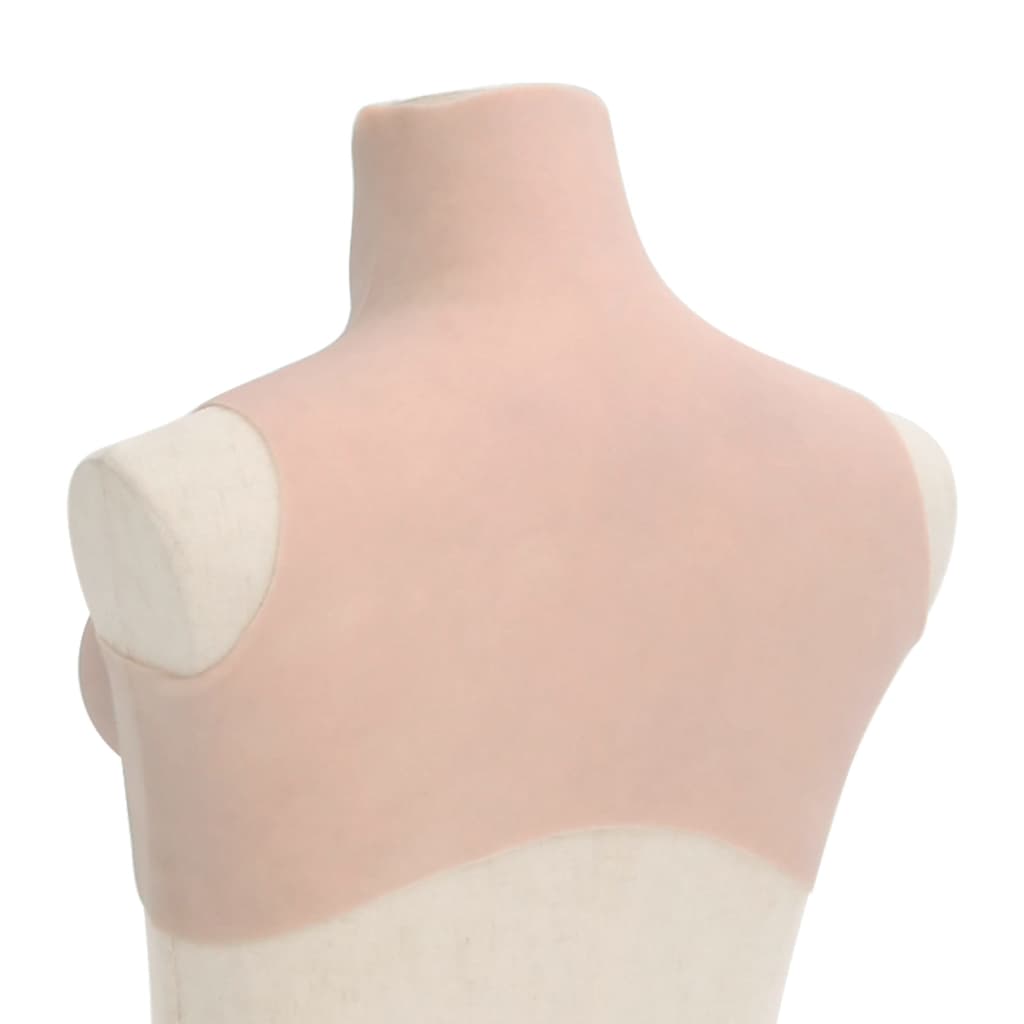 vidaXL Silicone Breastplate Caucasian C Cup