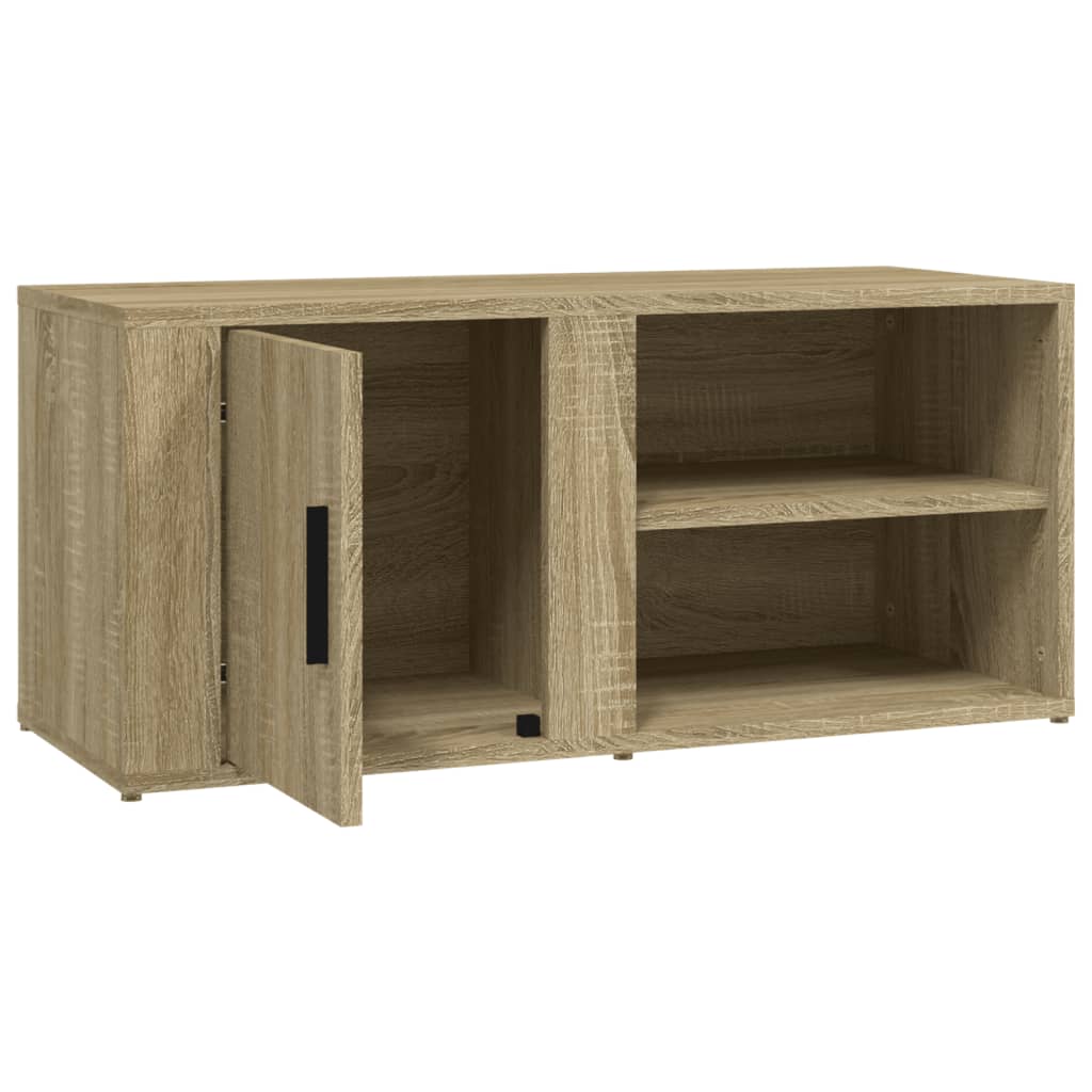 vidaXL TV Cabinets 2 pcs Sonoma Oak 80x31.5x36 cm Engineered Wood