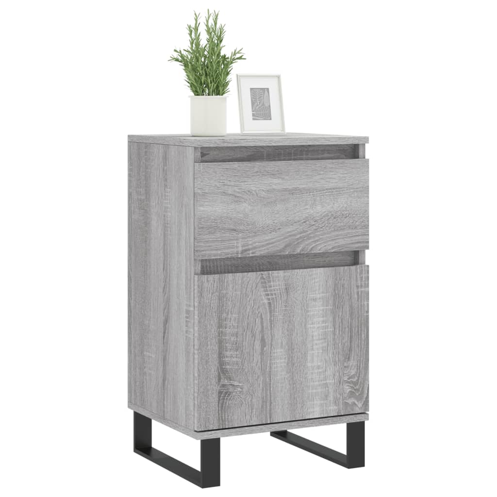 vidaXL Sideboard Grey Sonoma 40x35x70 cm Engineered Wood