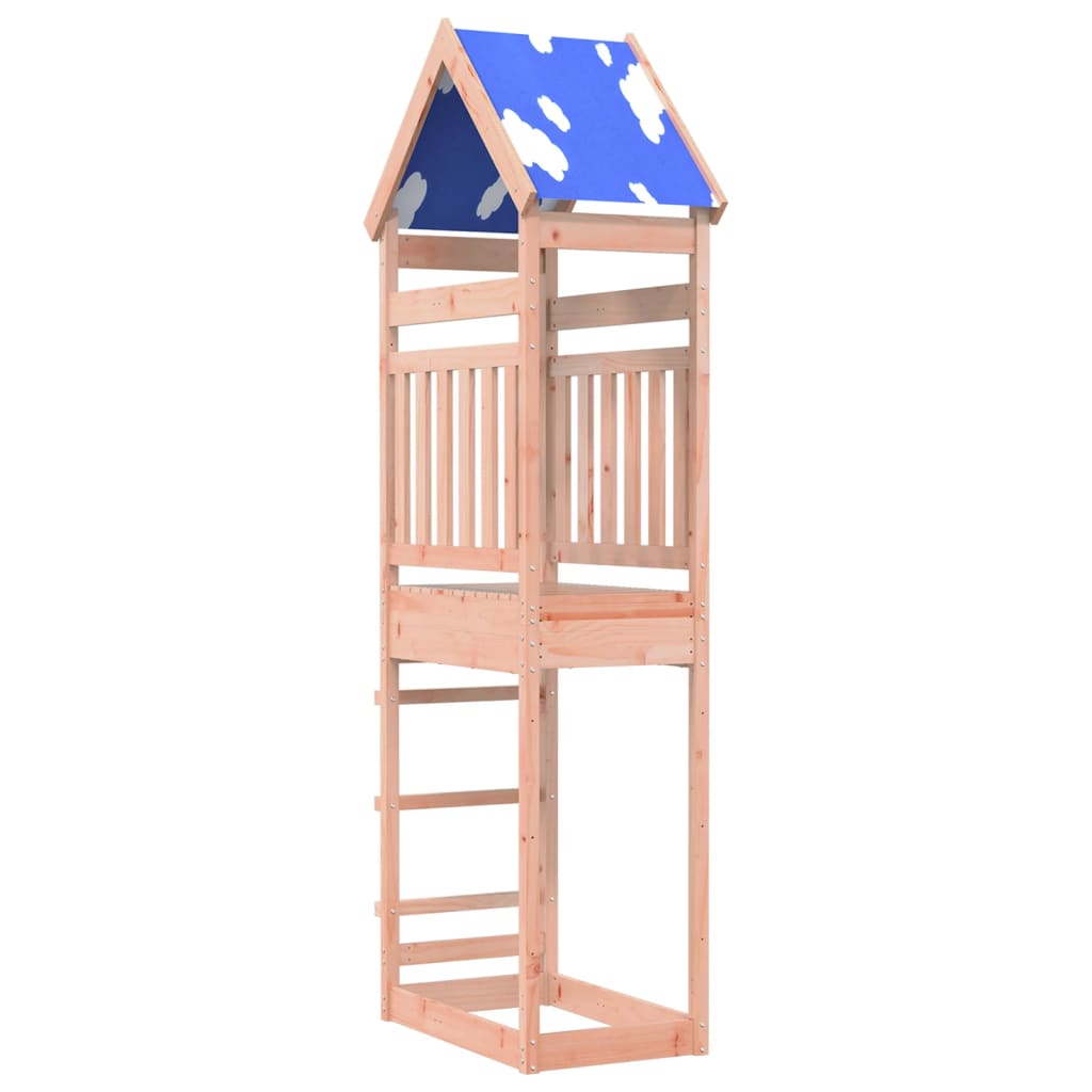 vidaXL Play Tower 85x52.5x265 cm Solid Wood Douglas Fir