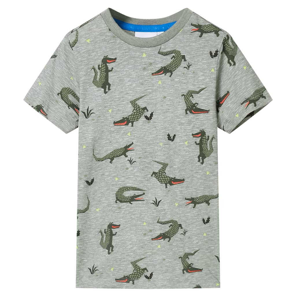 Kids' T-shirt Light Khaki Melange 116