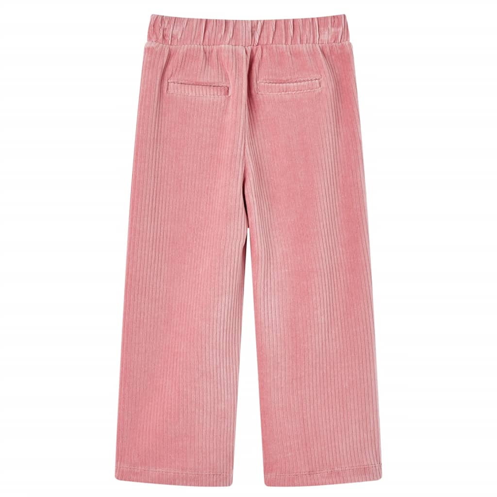 Kids' Pants Corduroy Light Pink 128