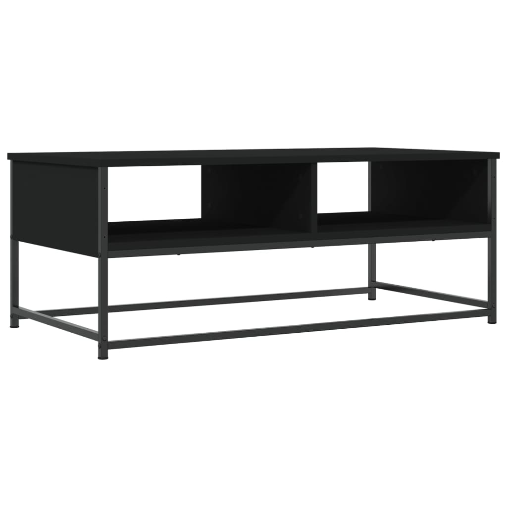 vidaXL Coffee Table Black 100x51x40 cm Engineered Wood