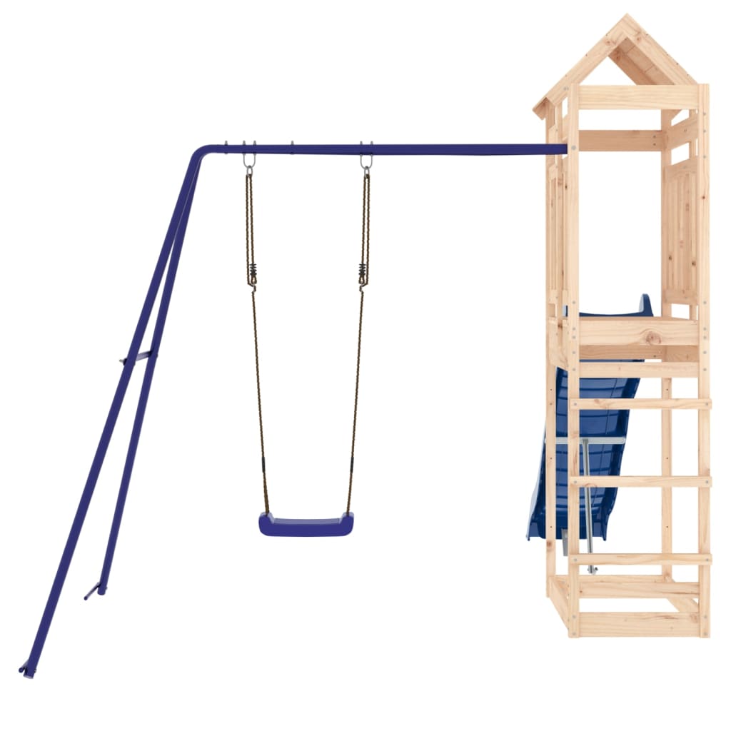 vidaXL Outdoor Playset Solid Wood Pine