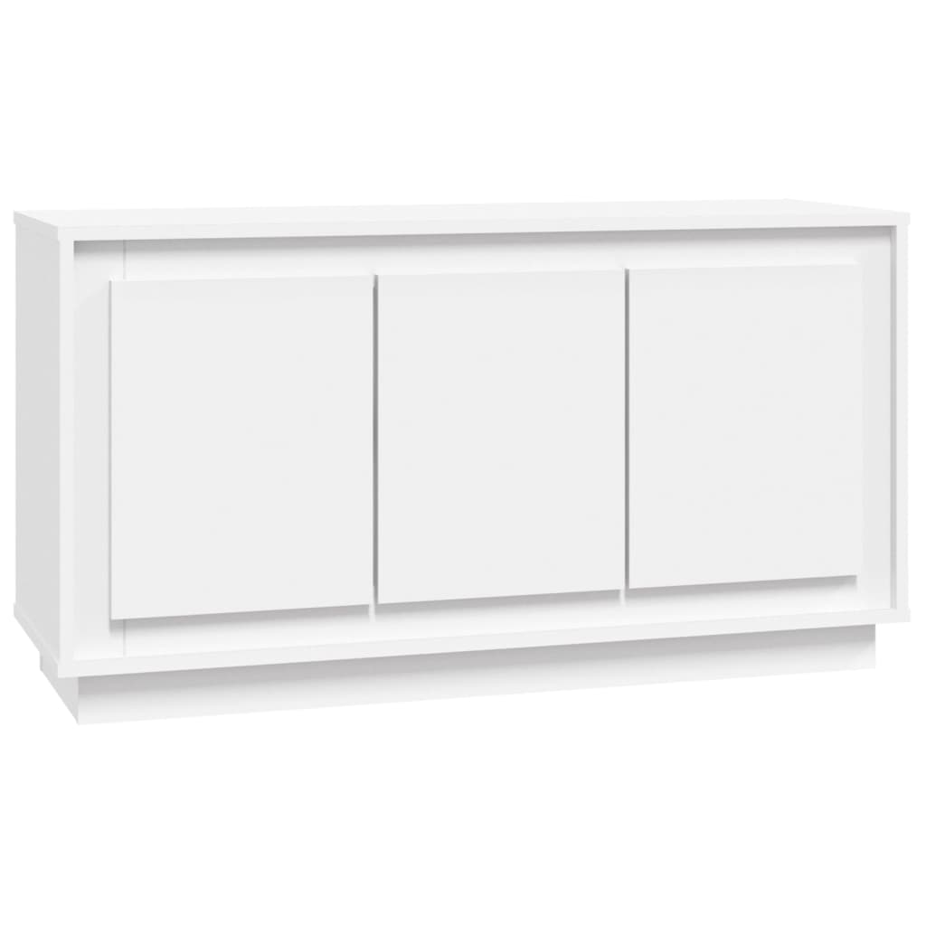 vidaXL Sideboard White 102x35x55 cm Engineered Wood