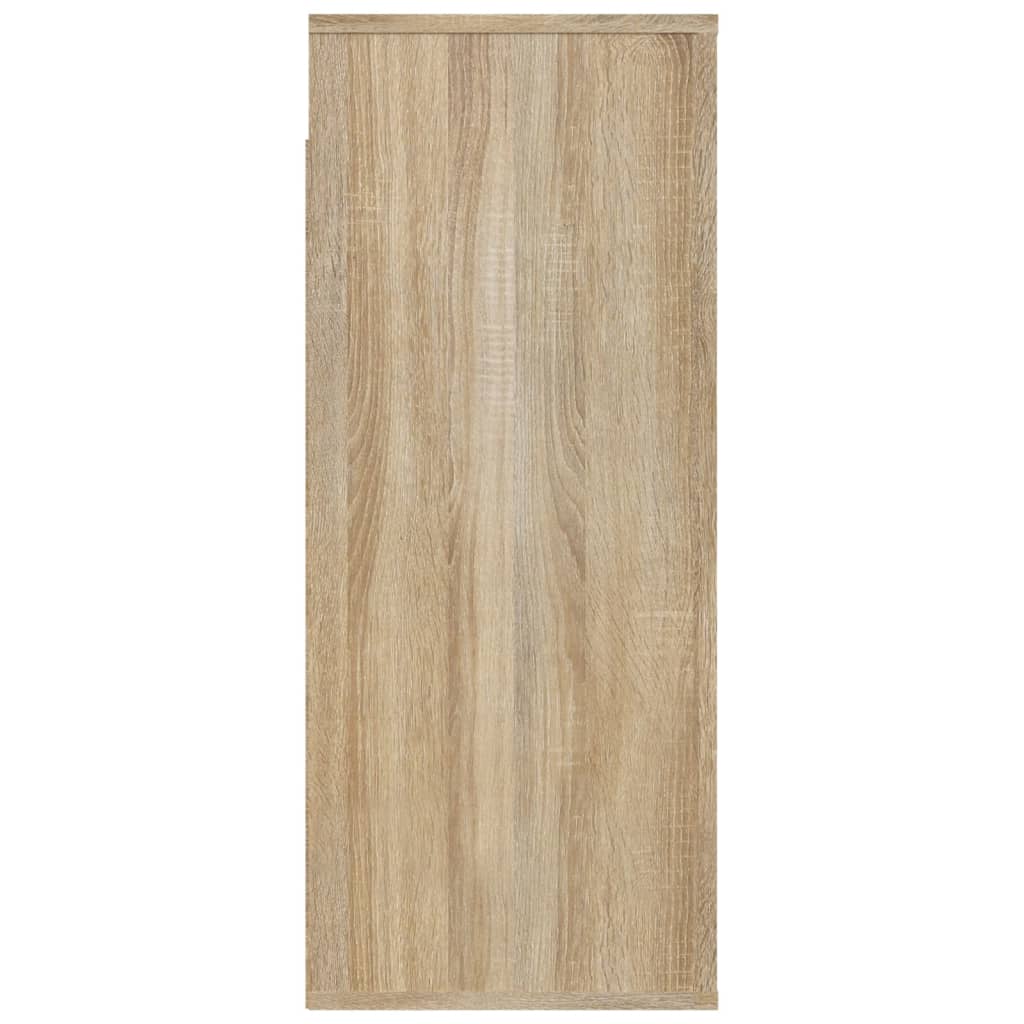 vidaXL Wall Cabinet Sonoma Oak 80x33x80 cm Engineered Wood