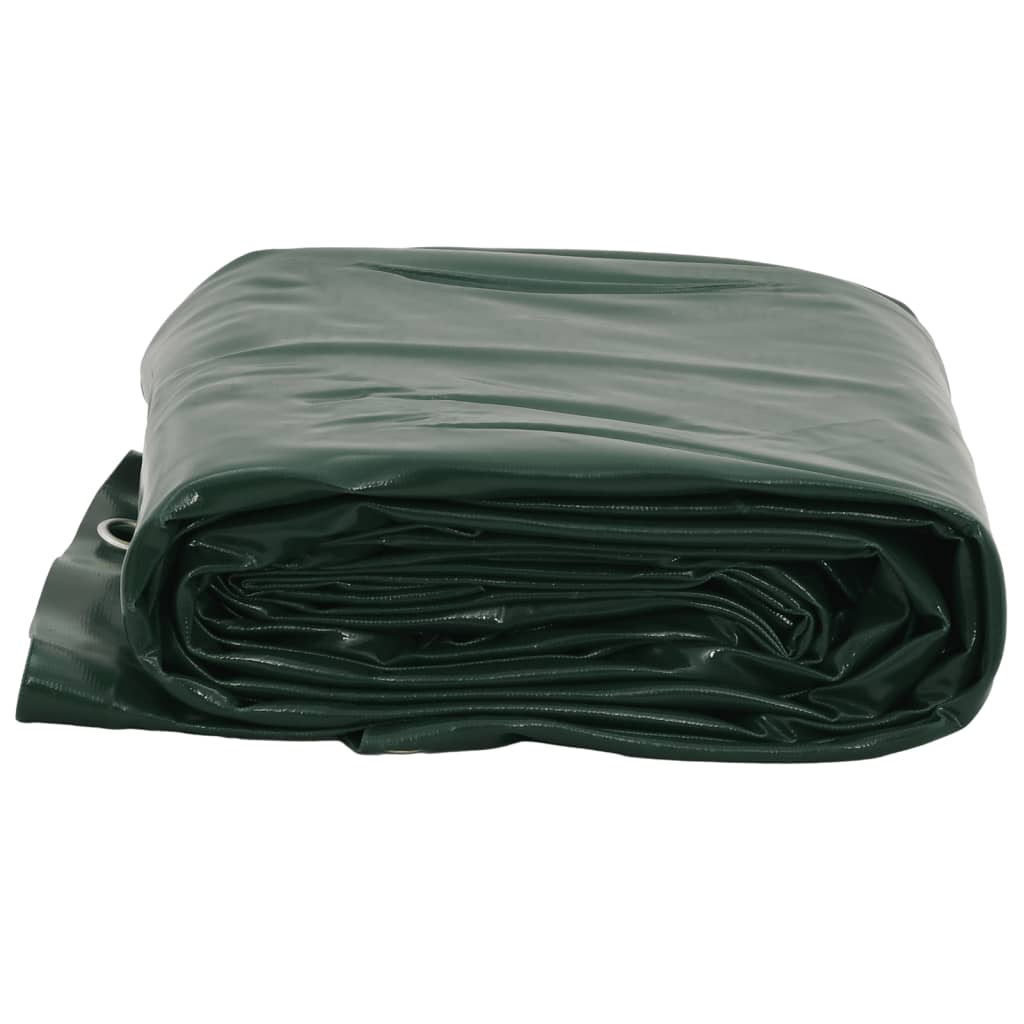 vidaXL Tarpaulin Green 1.5x2 m 650 g/m²