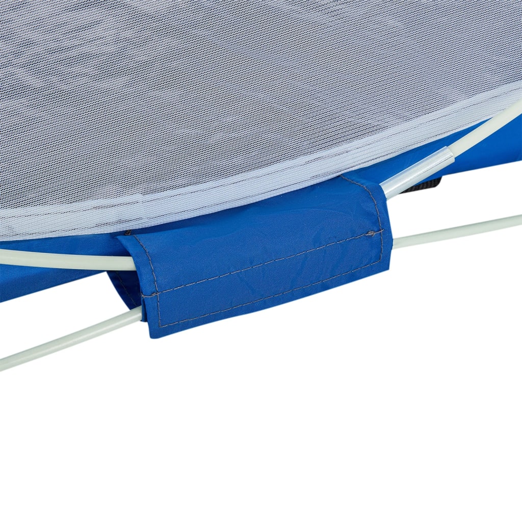 vidaXL Beach Tent Azure Blue Pop-up Waterproof