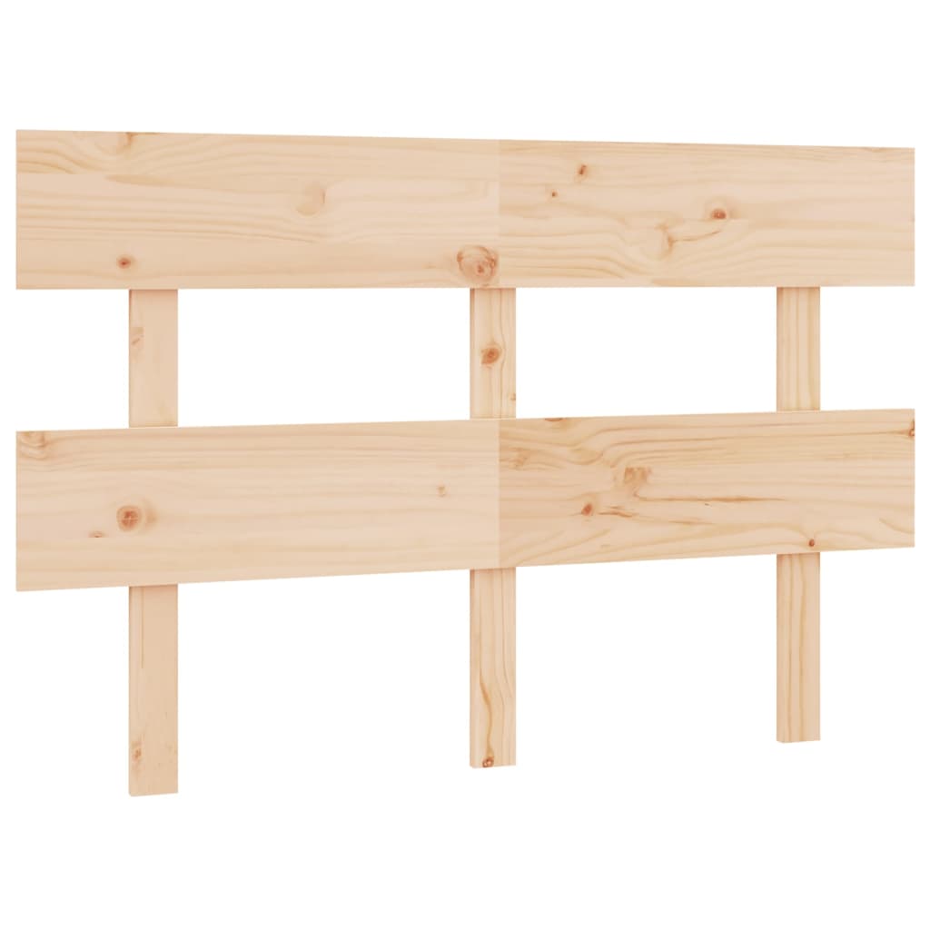 vidaXL Bed Headboard 164x3x81 cm Solid Wood Pine