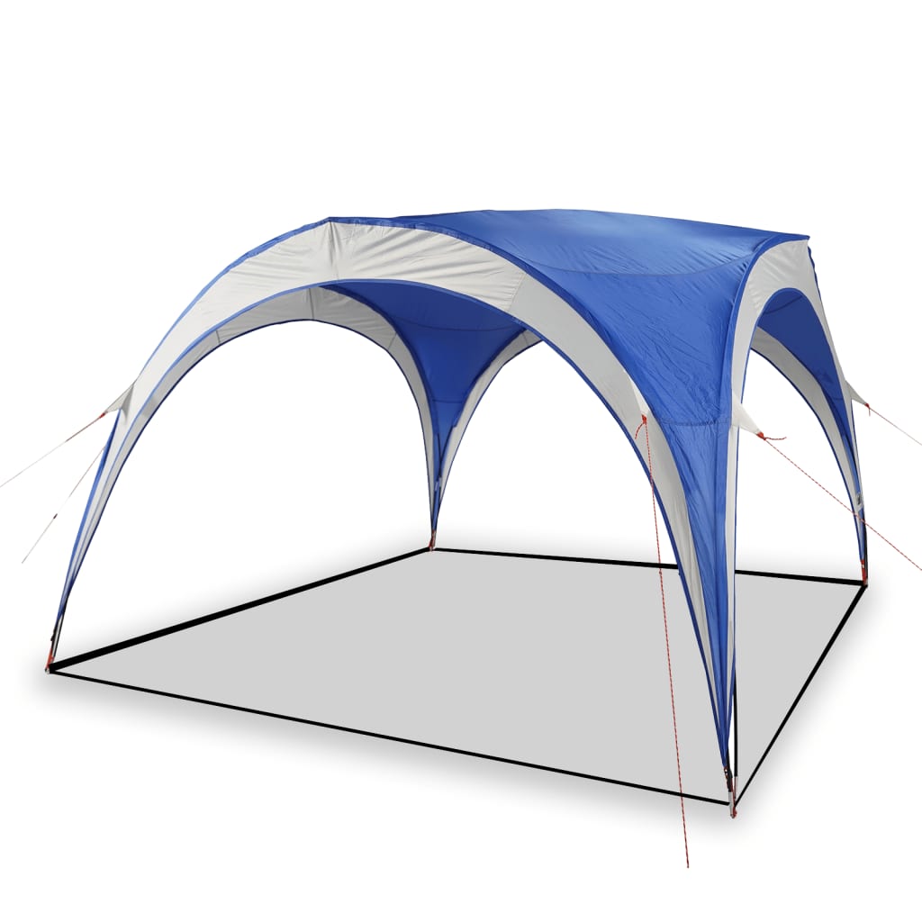 vidaXL Party Tent Blue Waterproof