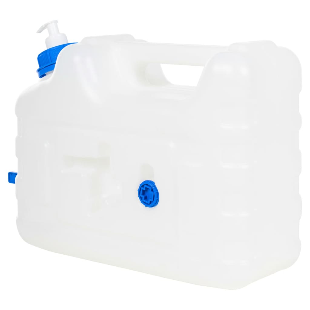 vidaXL Water Container with Tap and Soap Dispenser 10 L Plastic