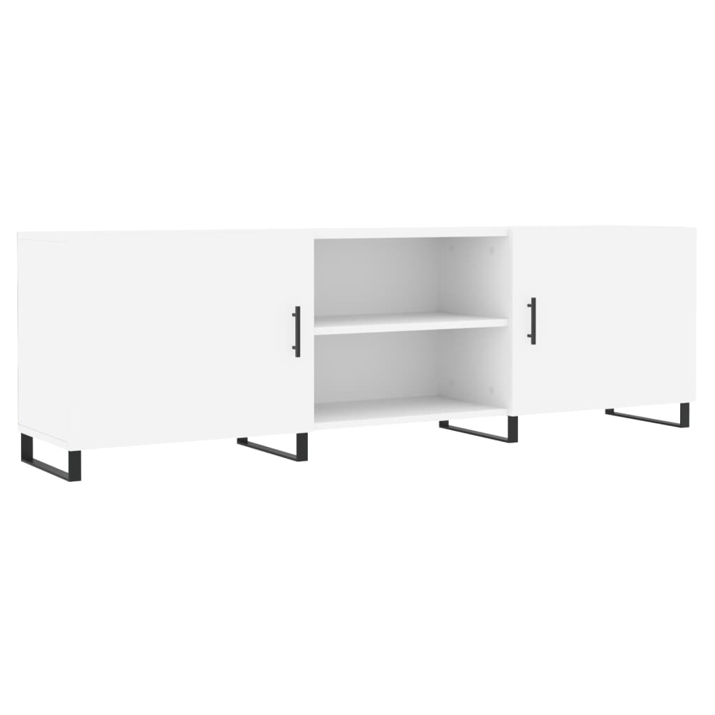 vidaXL TV Cabinet White 150x30x50 cm Engineered Wood