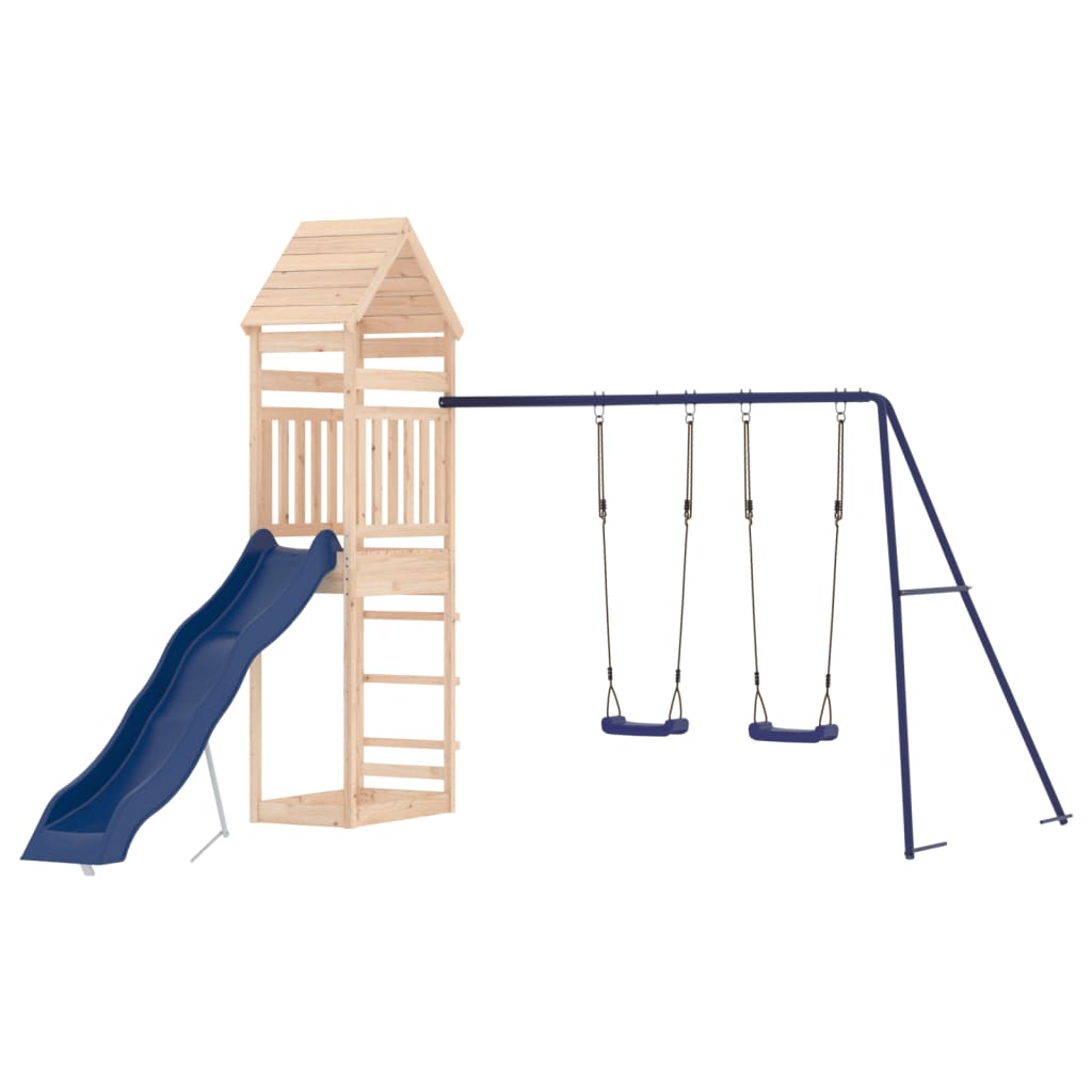 vidaXL Outdoor Playset Solid Wood Pine