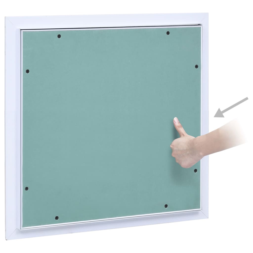 vidaXL Access Panel with Aluminium Frame and Plasterboard 300x300 mm