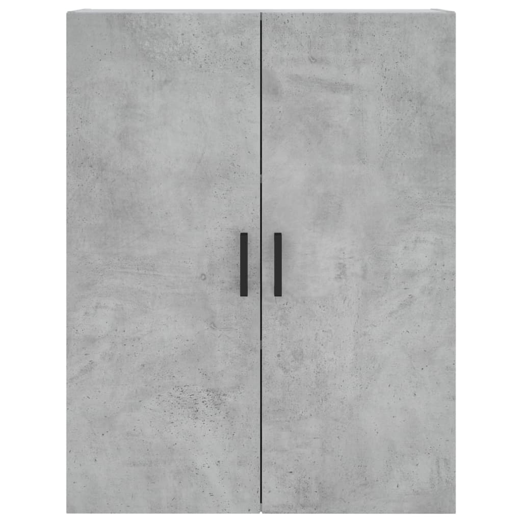 vidaXL Highboard Concrete Grey 69.5x34x180 cm Engineered Wood