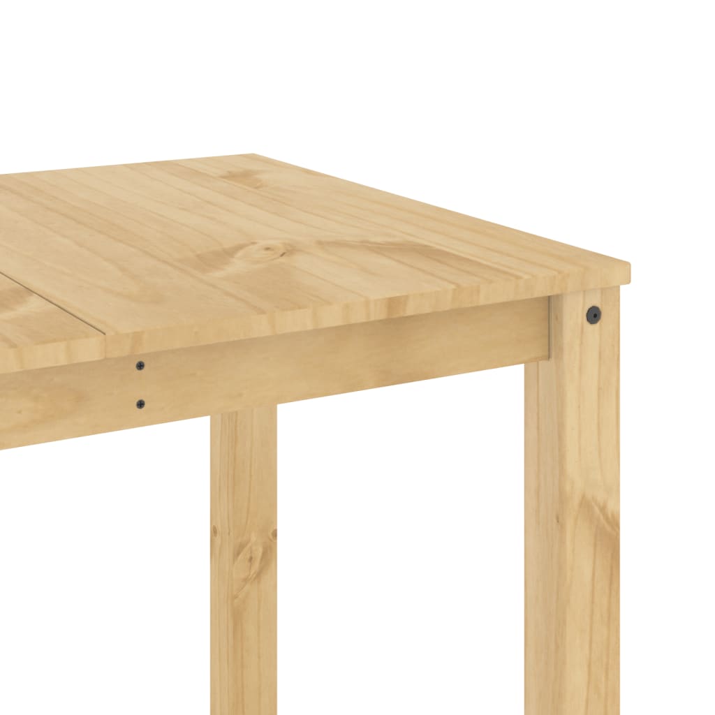 vidaXL Dining Table Panama 160x80x75 cm Solid Wood Pine