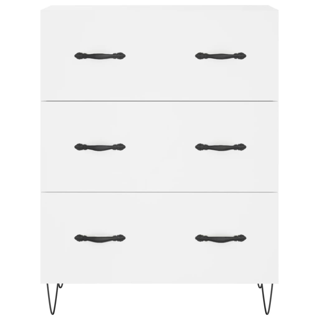 vidaXL Highboard White 69.5x34x180 cm Engineered Wood