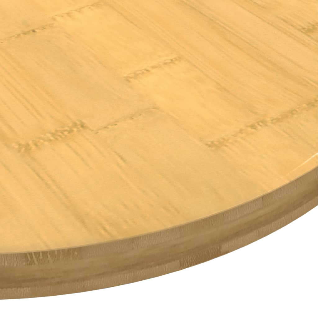 vidaXL Table Top Ø80x2.5 cm Bamboo