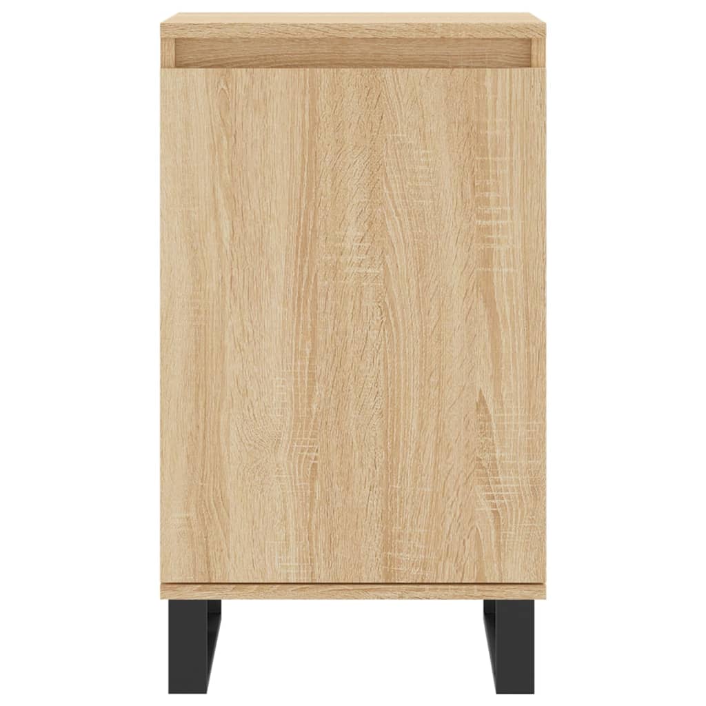 vidaXL Sideboards 2 pcs Sonoma Oak 40x35x70 cm Engineered Wood