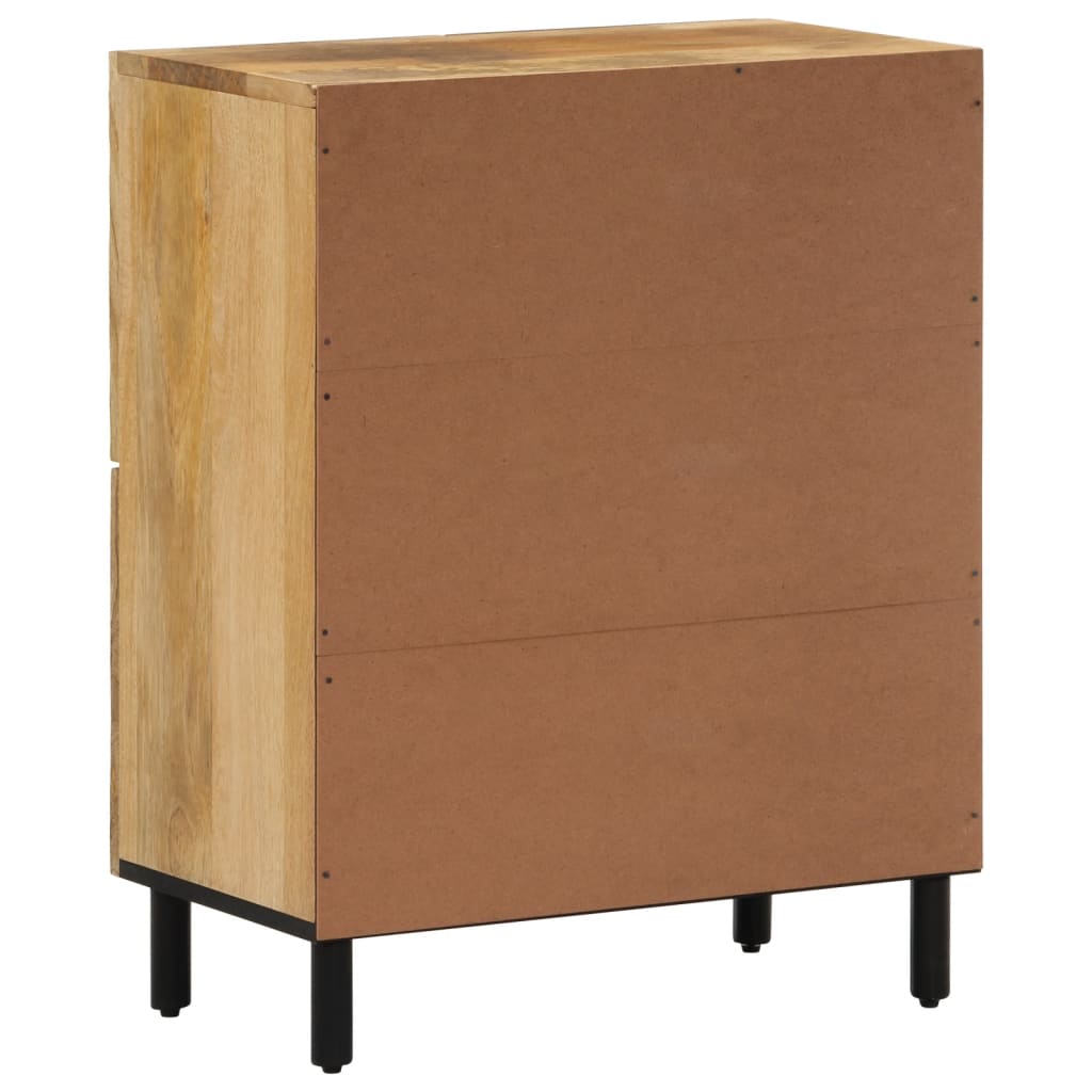 vidaXL Side Cabinet 60x33x75 cm Solid Wood Mango