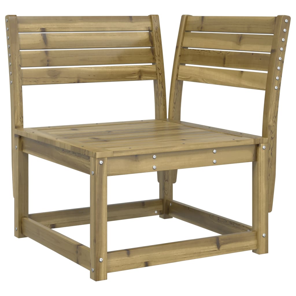 vidaXL 5 Piece Garden Lounge Set Impregnated Wood Pine