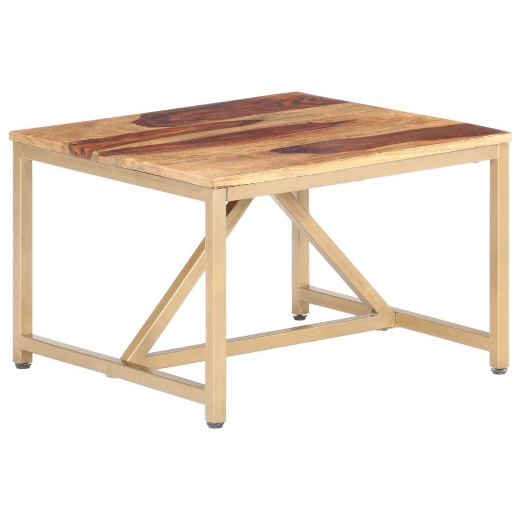 vidaXL Side Table 60x60x40 cm Solid Wood