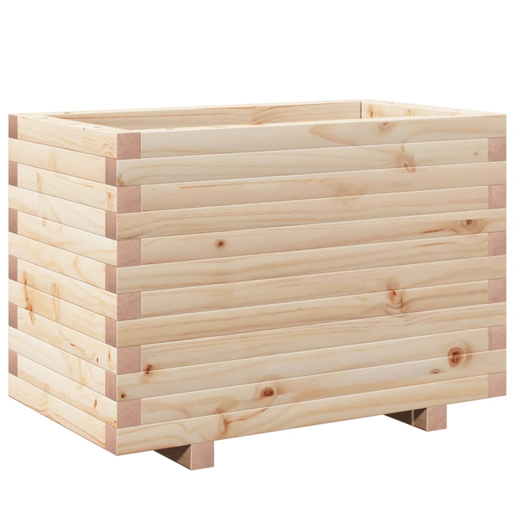 vidaXL Garden Planter 70x40x49.5 cm Solid Wood Pine