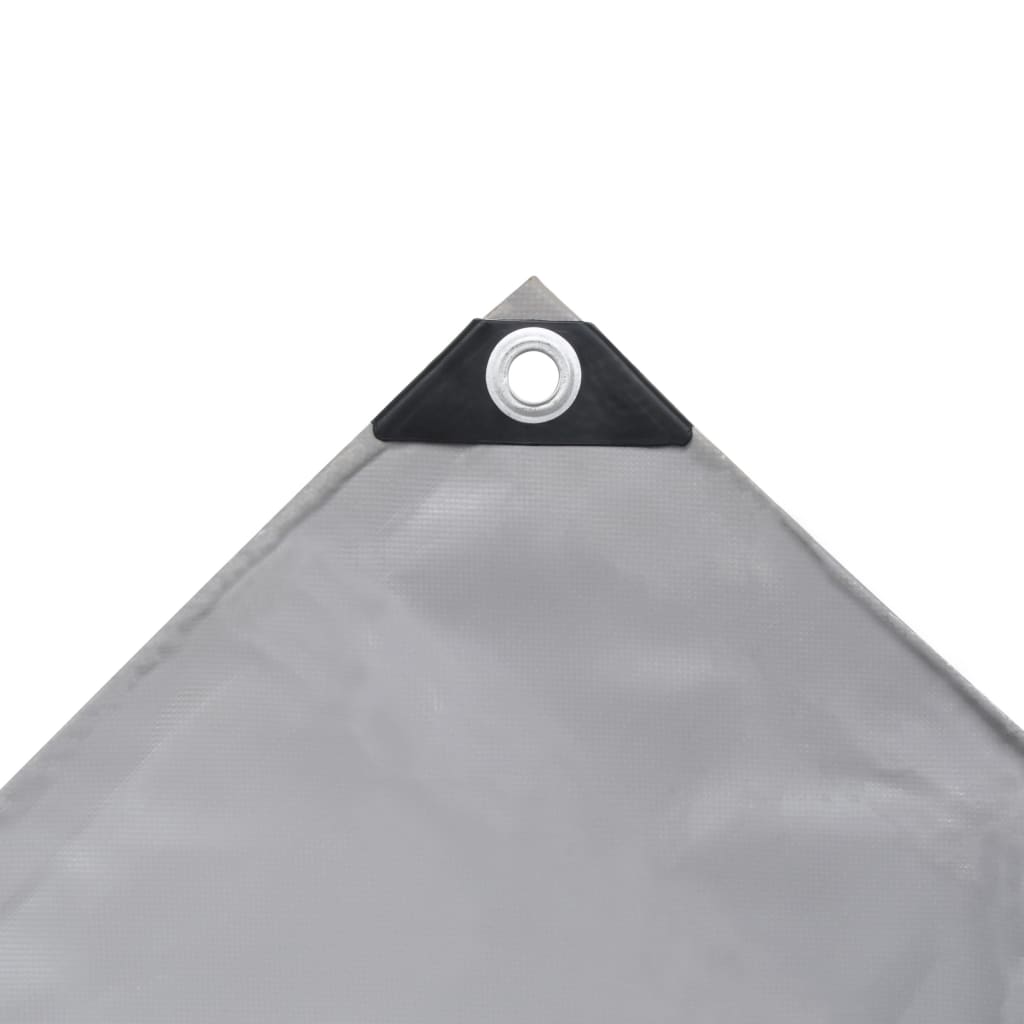 vidaXL Tarpaulin 650 g/m² 1.5x20 m Grey