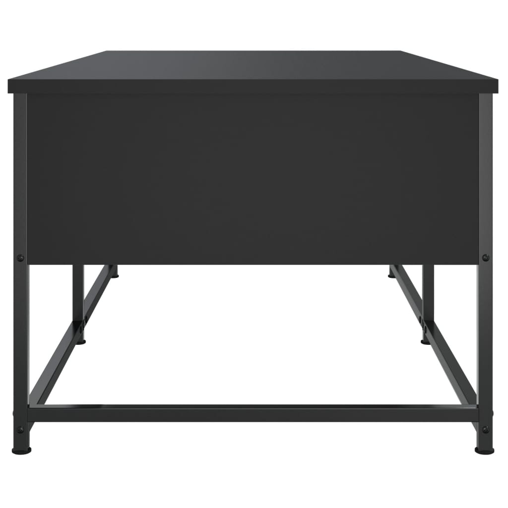 vidaXL Coffee Table Black 100x51x40 cm Engineered Wood