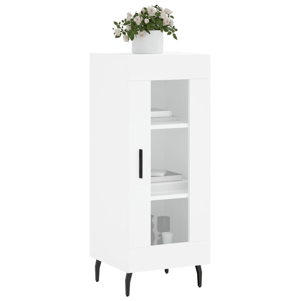 vidaXL Sideboard White 34.5x34x90 cm Engineered Wood