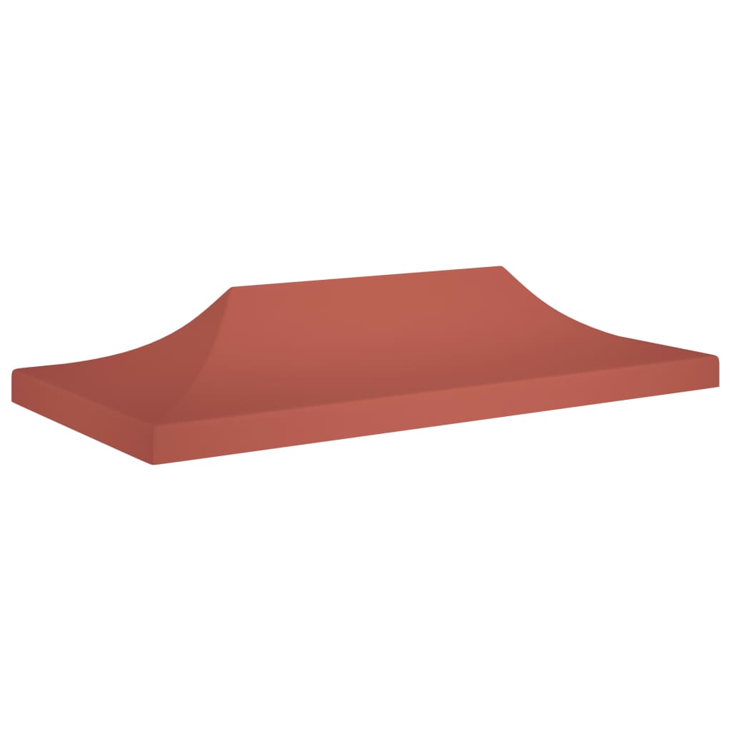 vidaXL Party Tent Roof 6x3 m Terracotta 270 g/m²