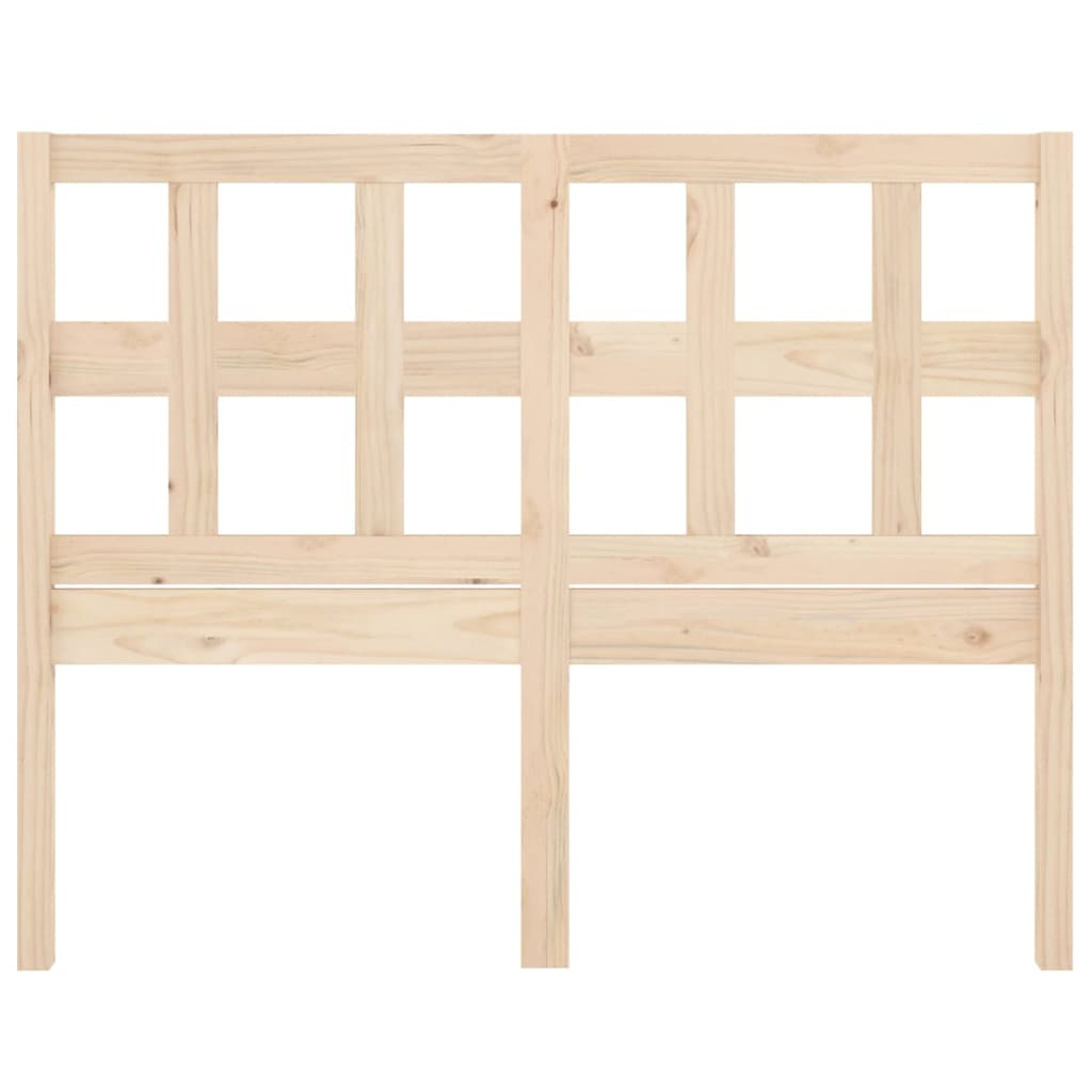 vidaXL Bed Headboard 205.5x4x100 cm Solid Wood Pine