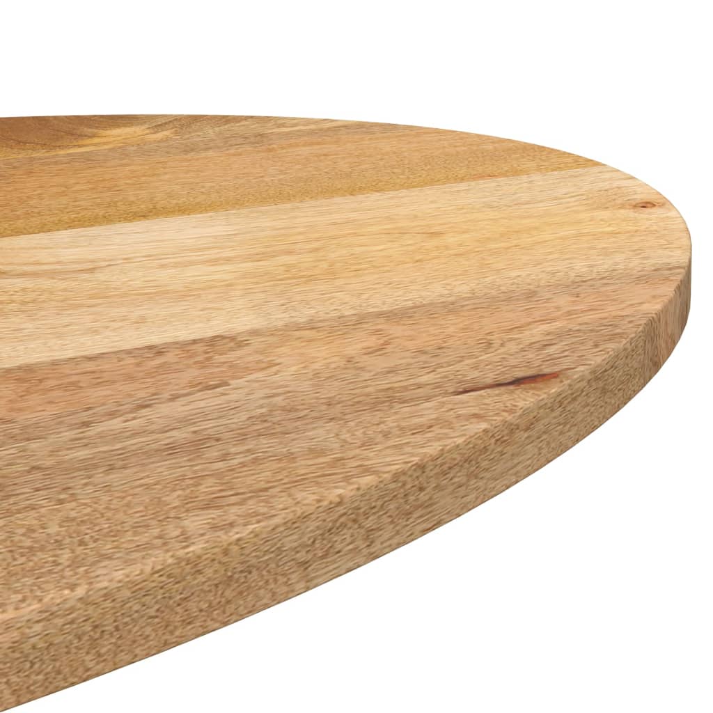 vidaXL Table Top 80x40x2.5 cm Oval Solid Wood Mango