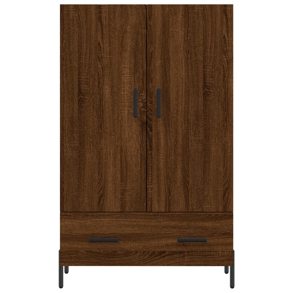 vidaXL Highboard Brown Oak 69.5x31x115 cm Engineered Wood