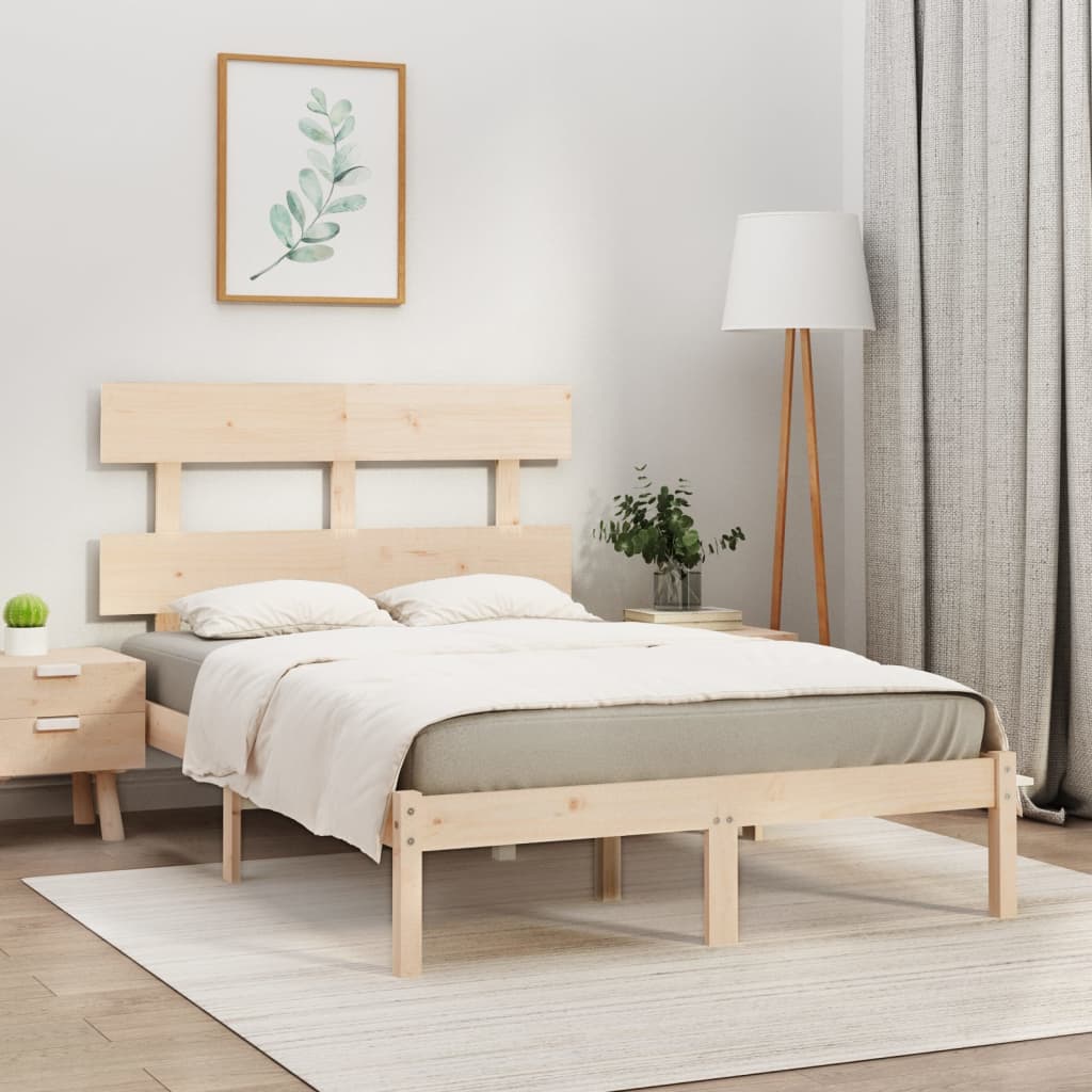 vidaXL Bed Frame without Mattress 160x200 cm Solid Wood