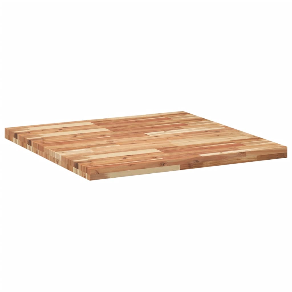 vidaXL Table Top Square 80x80x4 cm Solid Wood Acacia