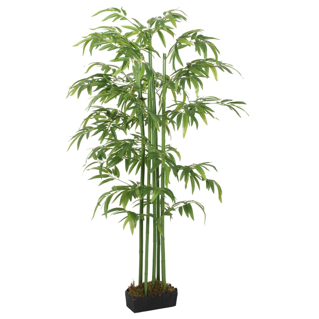 vidaXL Artificial Bamboo Tree 384 Leaves 120 cm Green