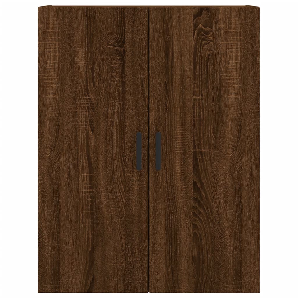 vidaXL Highboard Brown Oak 69.5x34x180 cm Engineered Wood