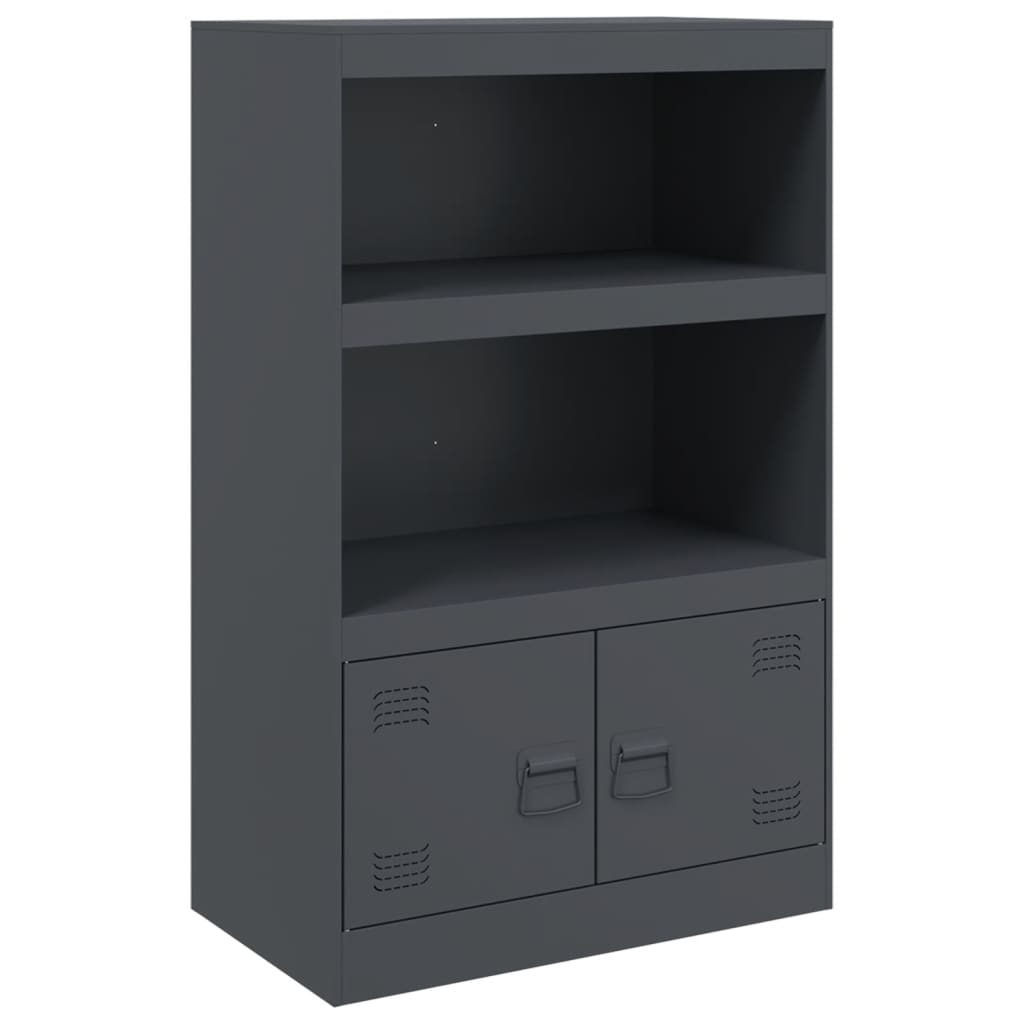 vidaXL Sideboard Anthracite 67x39x107 cm Steel