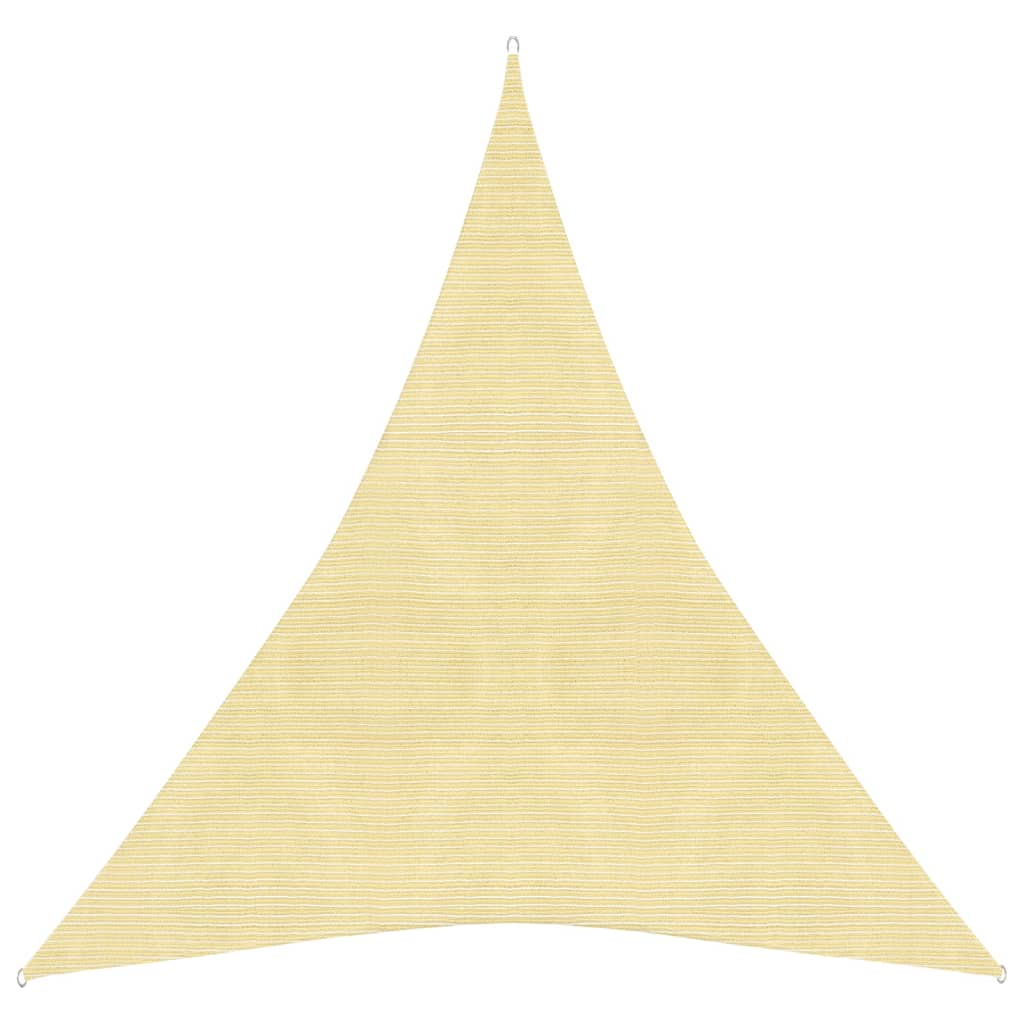 vidaXL Sunshade Sail 160 g/m² Beige 5x6x6 m HDPE