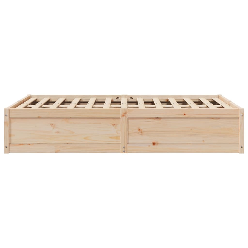 vidaXL Bed Frame without Mattress 120x200 cm Solid Wood Pine