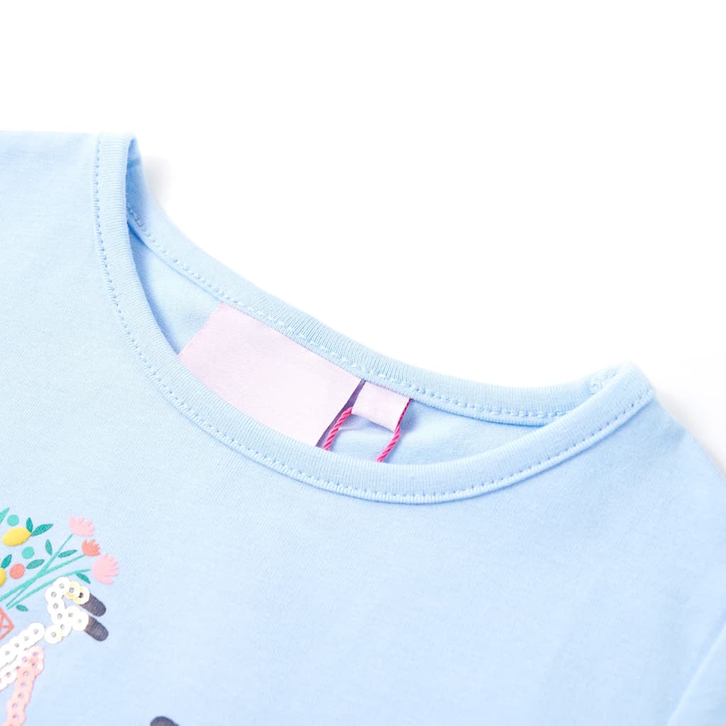 Kids' T-shirt Light Blue 128