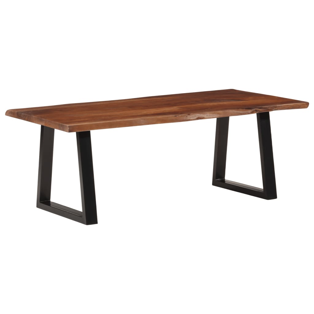 vidaXL Coffee Table Honey Brown 110x55x40 cm Solid Wood Acacia