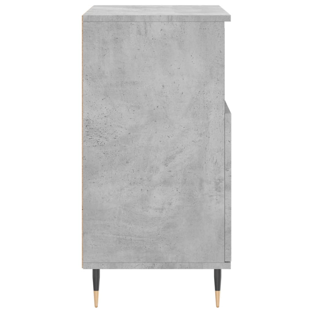 vidaXL Sideboard Concrete Grey 60x35x70 cm Engineered Wood