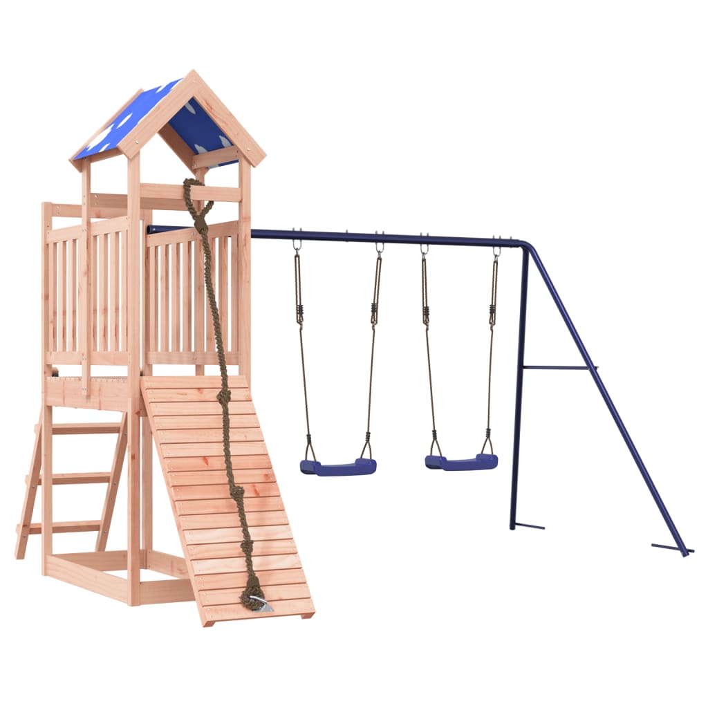 vidaXL Outdoor Playset Solid Wood Douglas