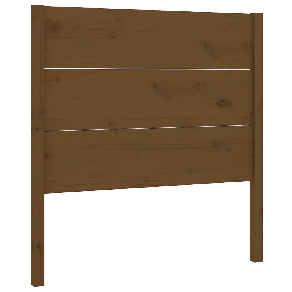 vidaXL Headboard Honey Brown 96x4x100 cm Solid Wood Pine