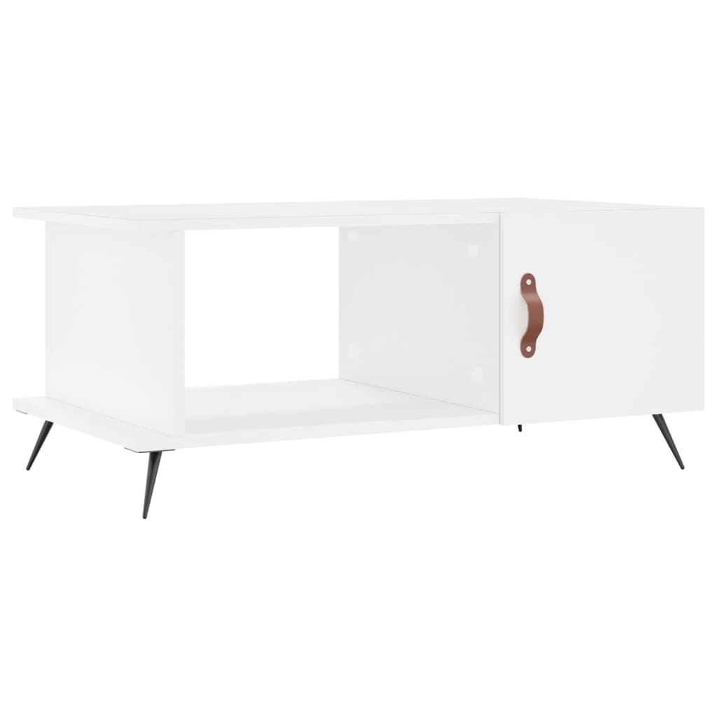 vidaXL Coffee Table White 90x50x40 cm Engineered Wood